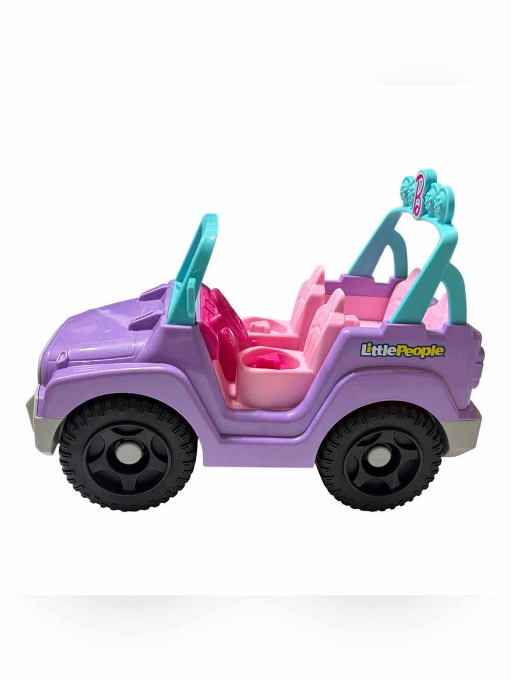 Little People Purple Pink Jeep 2023 Music Vehicle Works
